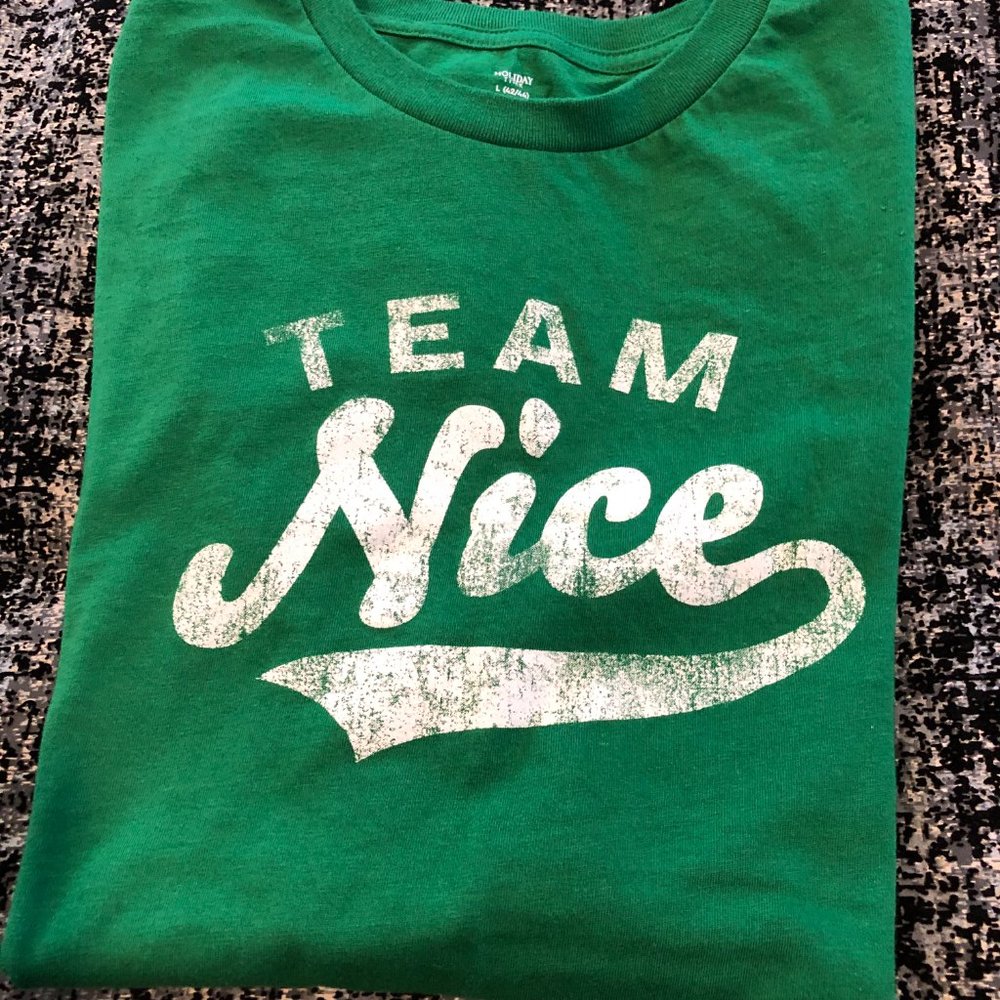 TEAM NICE MEN'S T-SHIRT